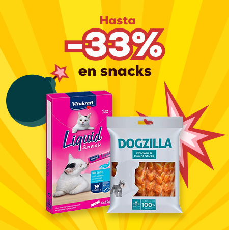 Hasta -33% en snacks