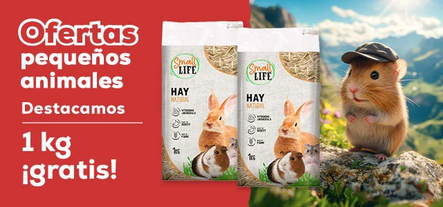 Small Life: Heno de regalo con heno Natural 2 kg