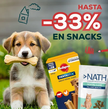 Hasta -33% en snacks