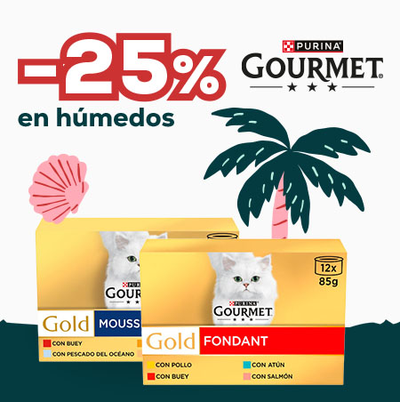 Gourmet: -25% en selección de packs de húmedos