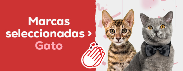 Marcas seleccionadas gato