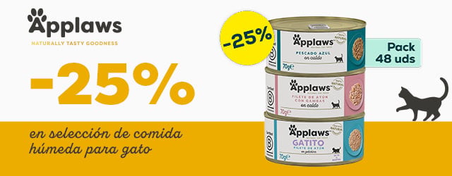 Applaws: -25% en selección de packs de húmedo48 uds