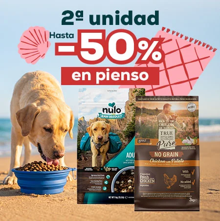 Hasta -50% en la 2ª unidad en selección de pienso para perro 