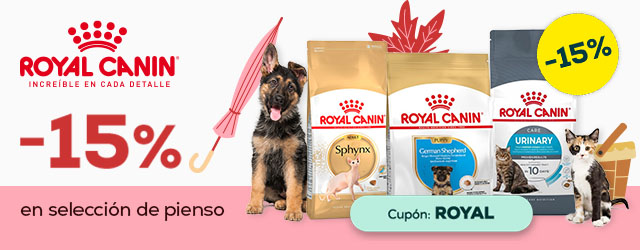 Royal Canin: -15% en selección de pienso