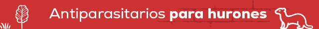Antiparasitario para hurones