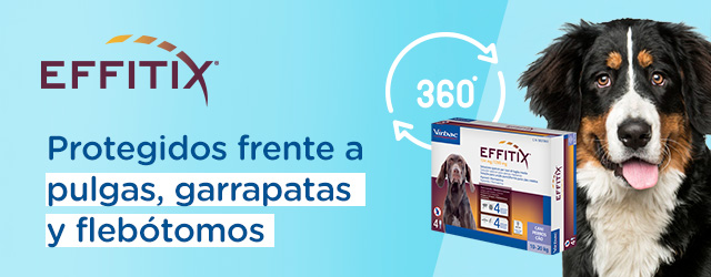 Effitix: Protegidos frente a pulgas, garrapatas y flebótomos