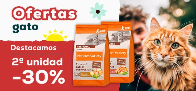 Nature's Variety: -30% en la 2ª unidad en selección de pienso para gato 3 o 7 kg