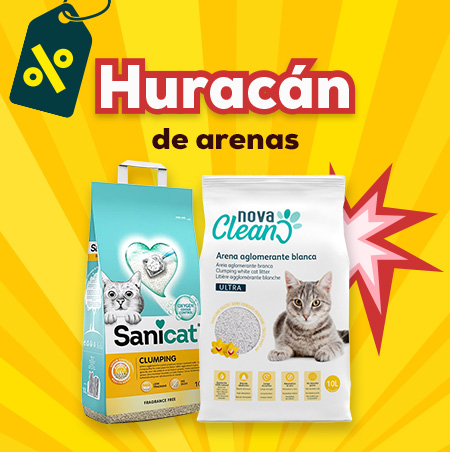 Huracán de arenas: ofertas en arenas y areneros