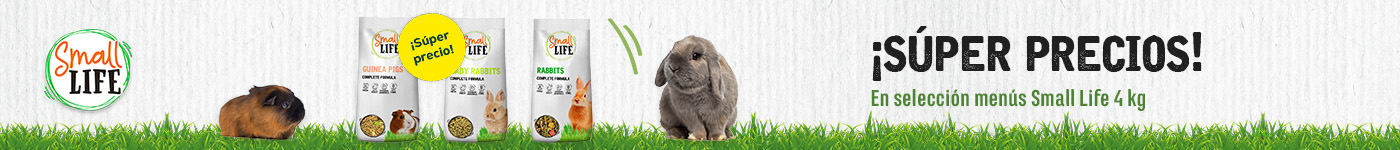 Small Life: Súper precios en menú para conejos y cobayas