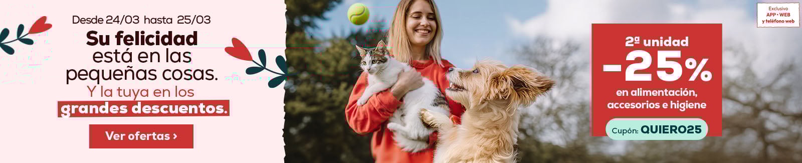 25% descuento en la segunda unidad