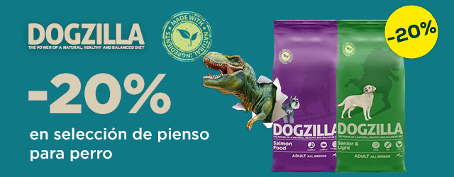 Dogzilla: -20% en selección de pienso para perro 12kg,