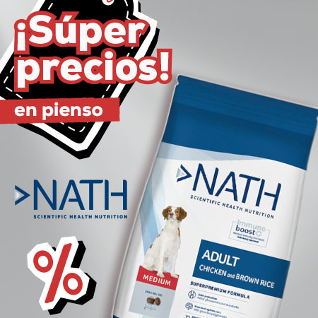 Nath: Súper precios en selección de pienso para perro