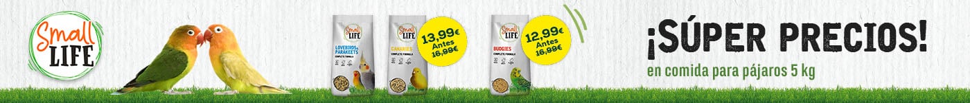 Small Life: Súper precios en selección de comida para aves 5 kg