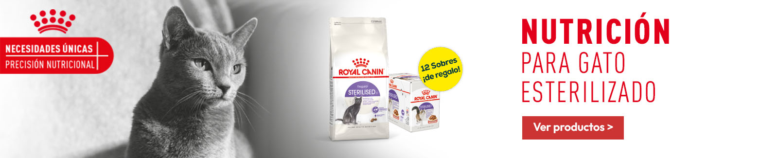 Royal Canin: -15% en selecci&oacute;n de pienso para perro, y -25% en selecci&oacute;n de packs de h&uacute;medo para gato