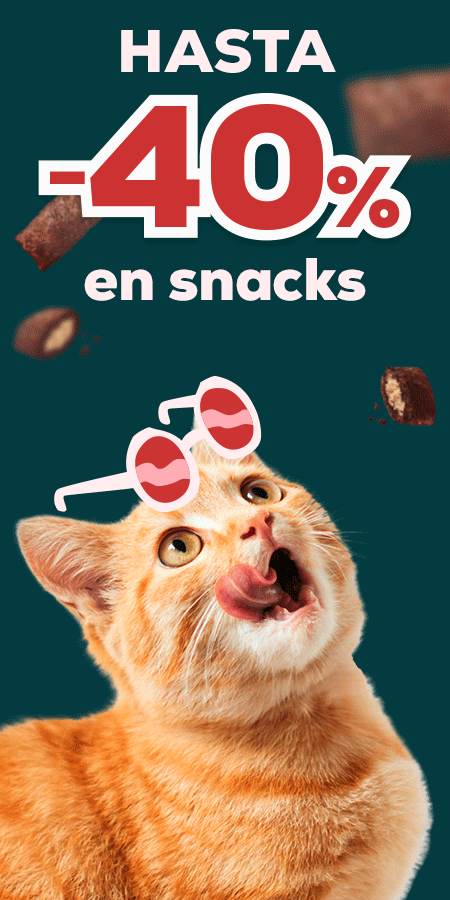Hasta -40% en selección de snacks para gato