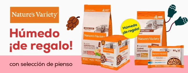 Nature's Variety: Húmedo  de regalo con selección de pienso Nature's Variety: Húmedo  de regalo con selección de pienso