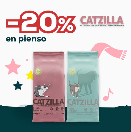 Catzilla: -20% en selección de pienso