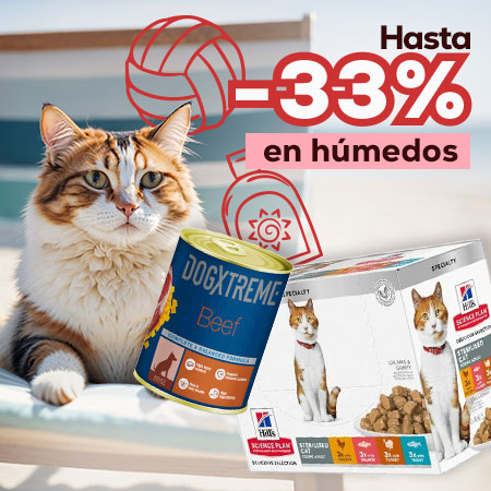 Hasta -33% en comida húmeda
