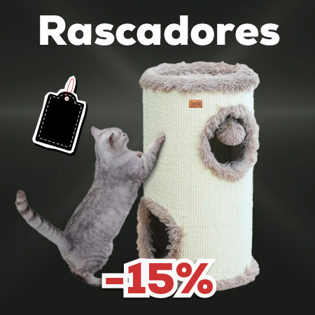-15% en selección de rascadores para gato