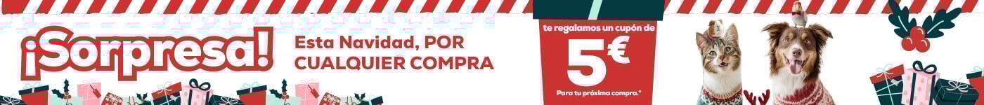 Te regalamos un cupón de 5€ por cualquier compra
