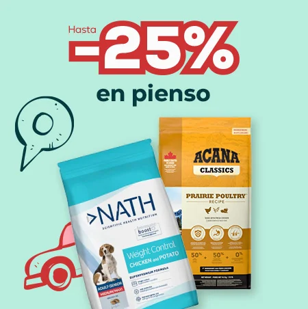 Hasta -25% en pienso para perro