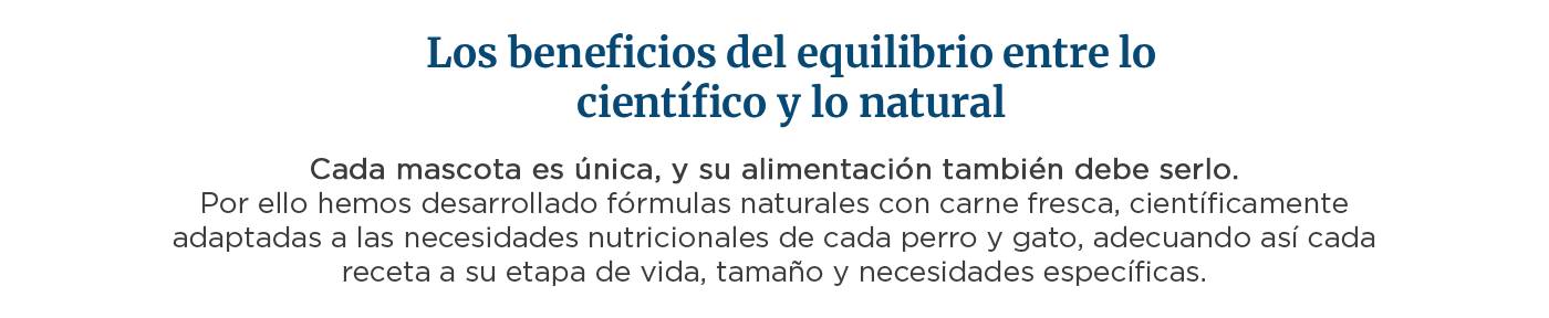 Beneficios del equilibrio entre lo científico y lo natural