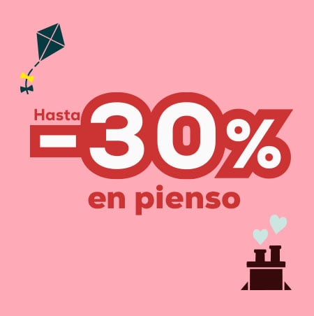 Hasta -30% en selección de pienso