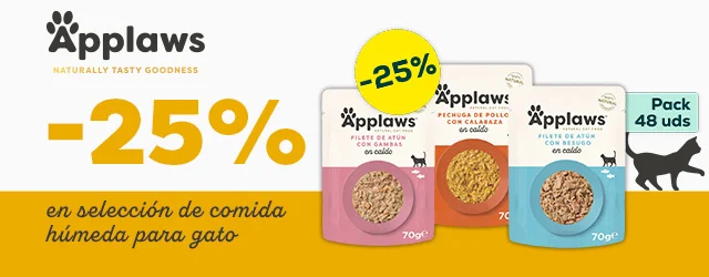 Applaws: -25% en selección de packs de húmedo para gato