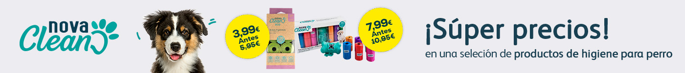 Nova Clean: Súper precios en selección de bolsas higiénicas y dispensadores para perro