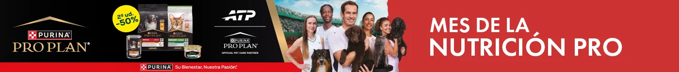 Mes de Pro Plan: -50% en la 2ª unidad en selección de pienso, y -25% en selección de packs de húmedo