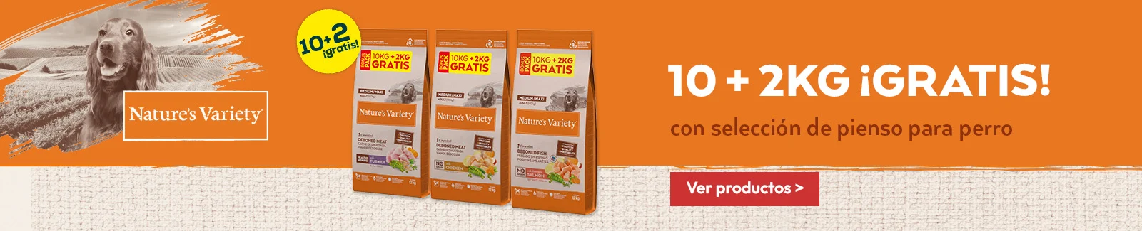 Nature's Variety: Kilos gratis con pienso para perro