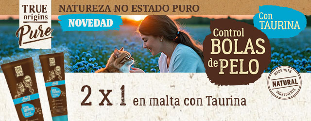 True Origins Pure: 2x1 en malta con Taurina