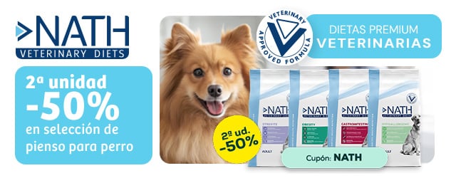 Nath Diets: 2ª ud -50% en selección de pienso para perro