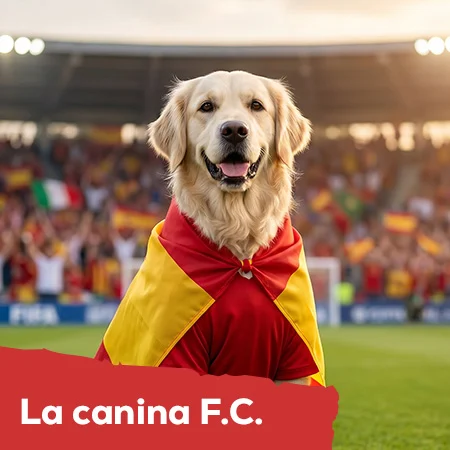 Selección futbol club canina