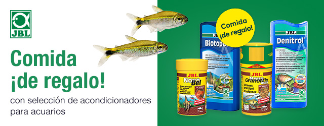 JBL: Comida de regalo con selección de acondicionador de agua para peces