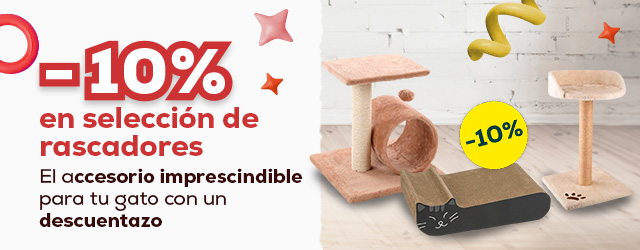 Renueva su hogar: 10% descuento en rascadores para gato
