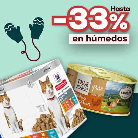 Hasta -33% en selección de comida húmeda Hasta -33% en selección de comida húmeda