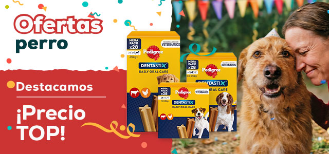 Pedigree: Precio Top en selección de snacks