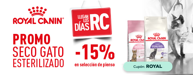 Royal Canin: -15% en selección de pienso para gato