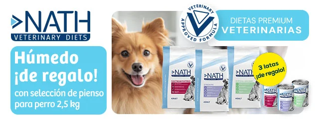 Nath Veterinary Diets: Húmedo de regalo con selección de pienso para perro 2,5 kg