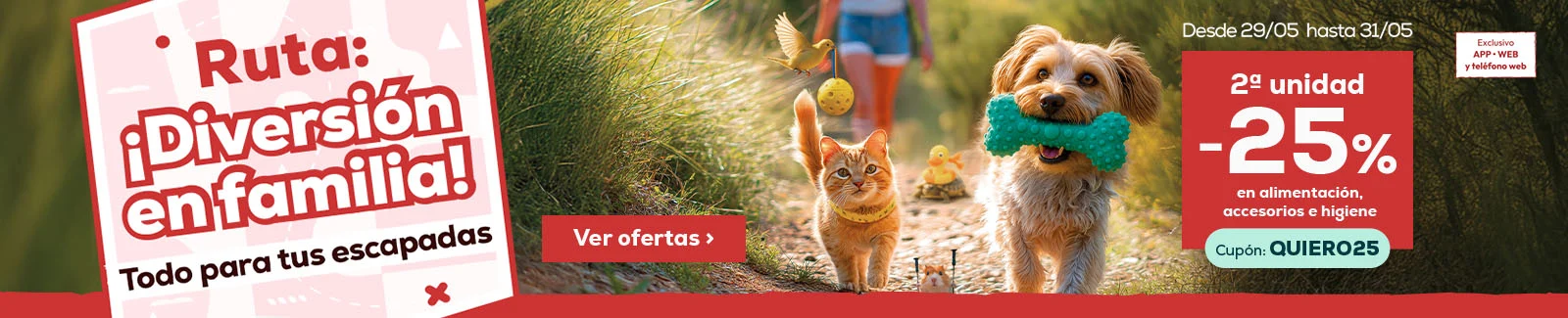 25% descuento en la segunda unidad