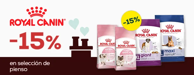 Royal Canin: -15% en selección de pienso para perro y gato