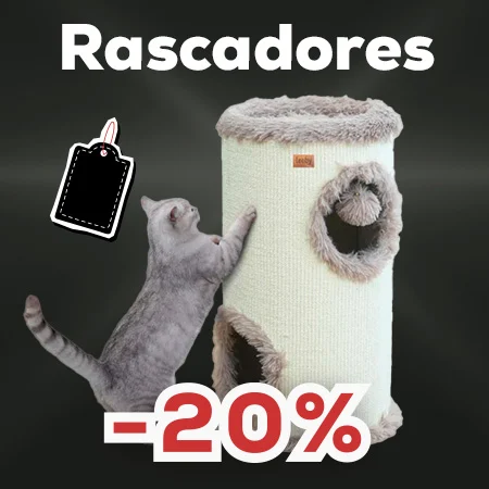 -20% en selección de rascadores para gato