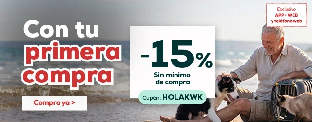 -15% de regalo con tu primera compra