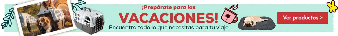 Prepárate para las vacaciones: Hasta -40% en accesorios para perro
