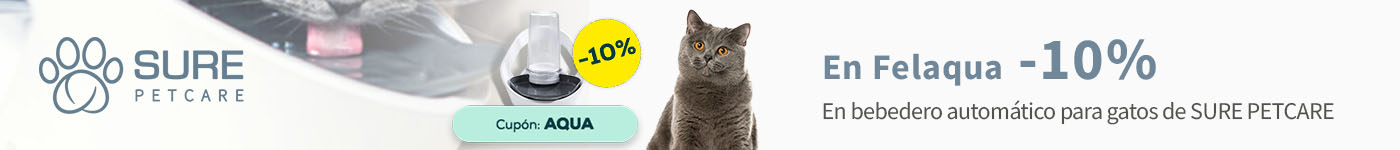 Sur PetCare: -10% en bebedero automático para gatos Felaqua