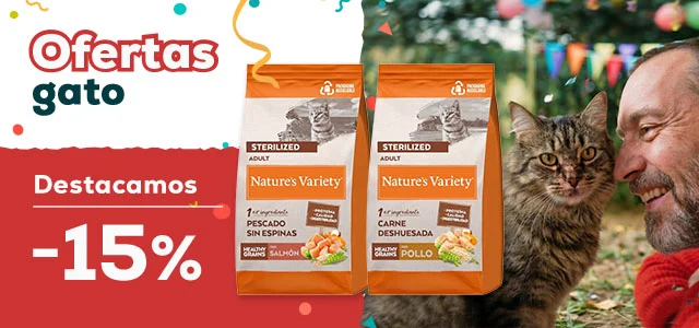 Nature's Variety: -15% en selección de pienso para gato