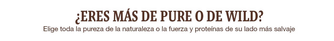 Conoce nuestras gamas ¿Eres de más True Origins Pure o Wild?