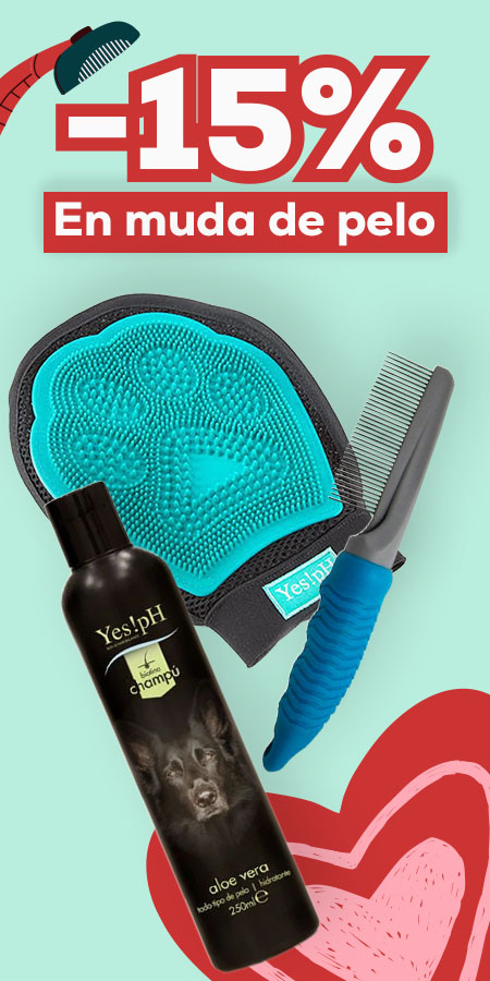 -15% en selección de accesorios para muda de pelo