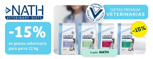 Nath Veterinary Diets: -15% en pienso para perro 12 kg